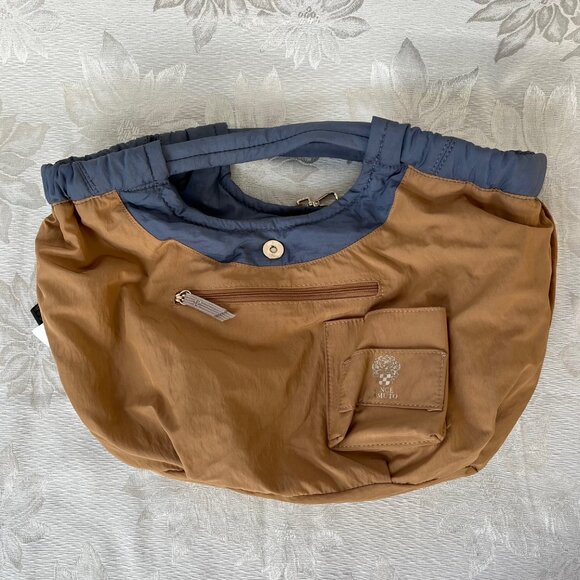 Vince Camuto Harlo Tote Pouchy Purse Handbag Crossbody Blue - Picture 10 of 16